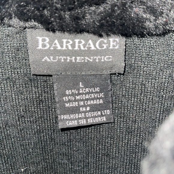 Womens vintage fleece zip sweater - made in CANADA - size L🌟🖤 - Picture 3 of 4